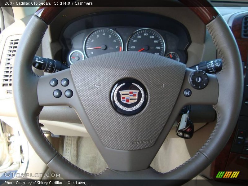 Gold Mist / Cashmere 2007 Cadillac CTS Sedan