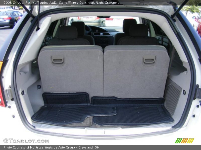 Stone White / Dark Khaki/Light Graystone 2008 Chrysler Pacifica Touring AWD