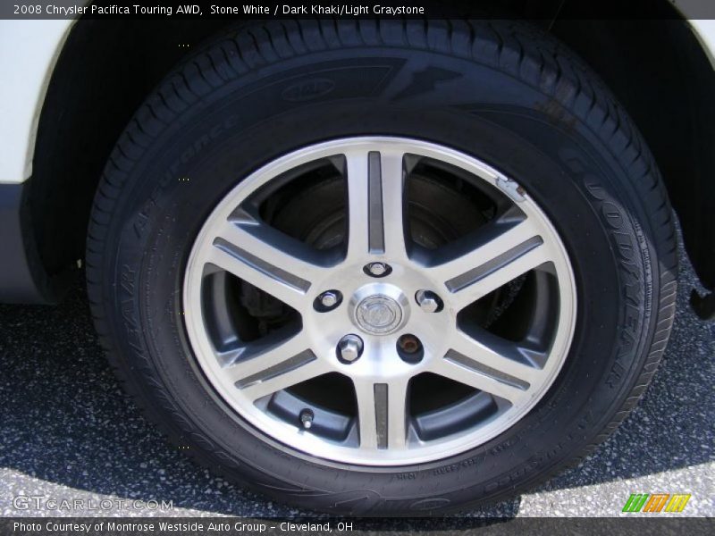 Stone White / Dark Khaki/Light Graystone 2008 Chrysler Pacifica Touring AWD