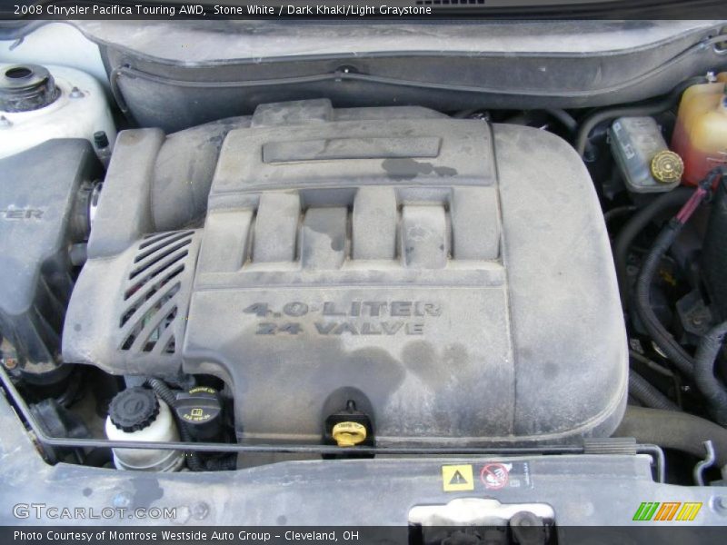 Stone White / Dark Khaki/Light Graystone 2008 Chrysler Pacifica Touring AWD