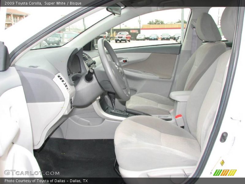 Super White / Bisque 2009 Toyota Corolla