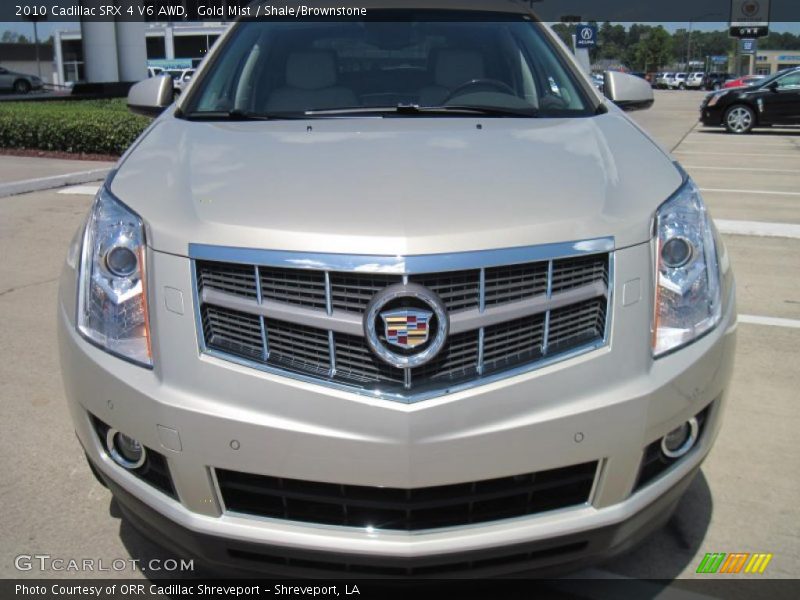 Gold Mist / Shale/Brownstone 2010 Cadillac SRX 4 V6 AWD