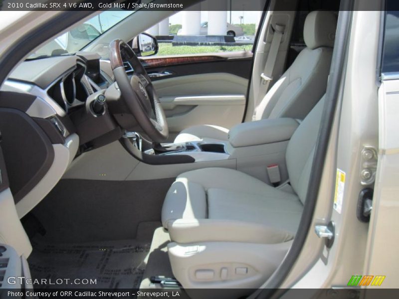 Gold Mist / Shale/Brownstone 2010 Cadillac SRX 4 V6 AWD
