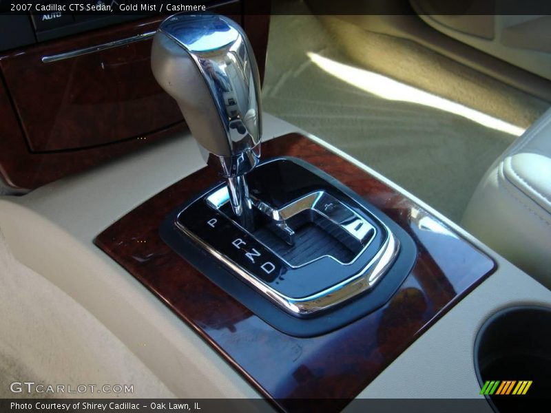 Gold Mist / Cashmere 2007 Cadillac CTS Sedan