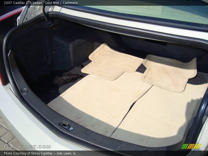Gold Mist / Cashmere 2007 Cadillac CTS Sedan