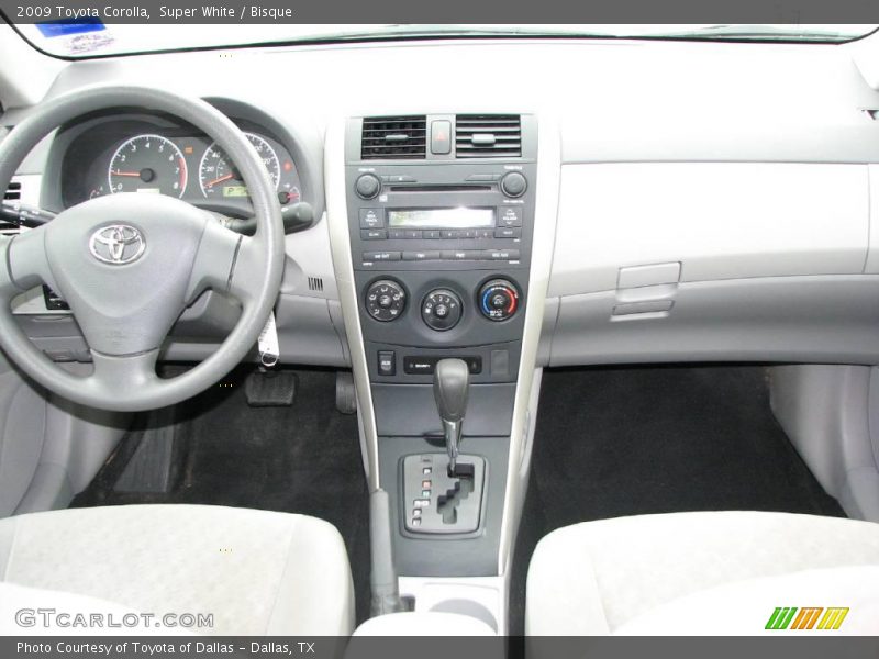 Super White / Bisque 2009 Toyota Corolla