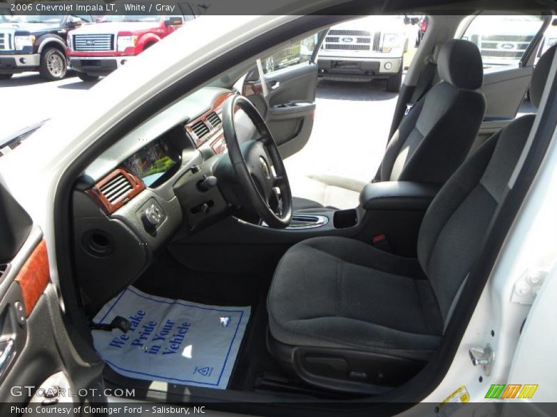 White / Gray 2006 Chevrolet Impala LT
