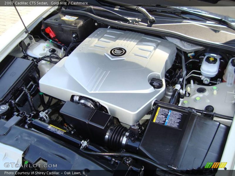 Gold Mist / Cashmere 2007 Cadillac CTS Sedan