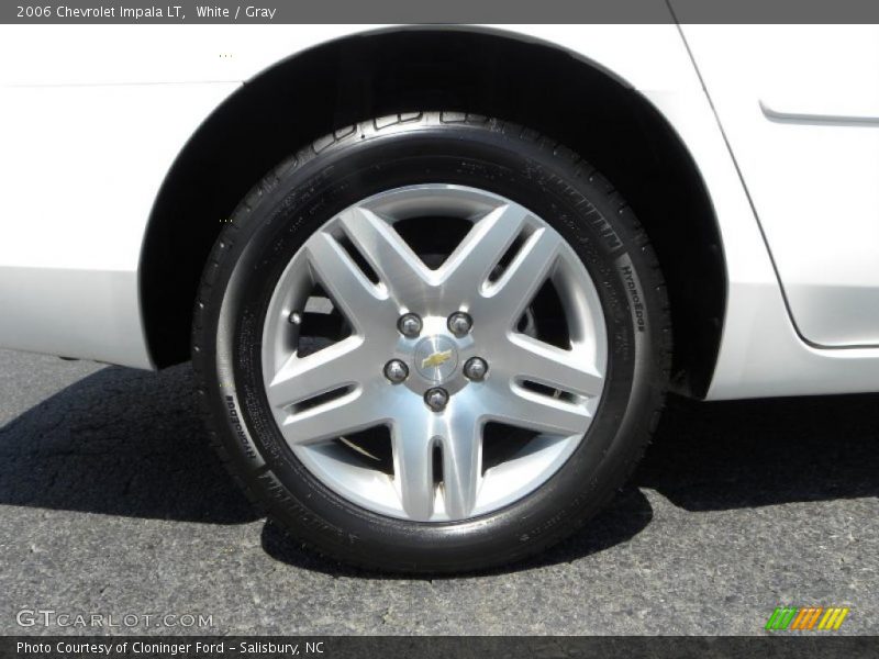 White / Gray 2006 Chevrolet Impala LT