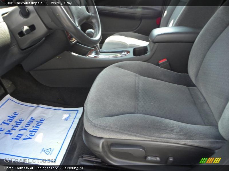 White / Gray 2006 Chevrolet Impala LT