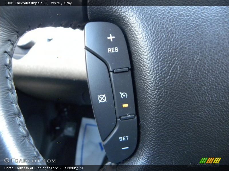 White / Gray 2006 Chevrolet Impala LT