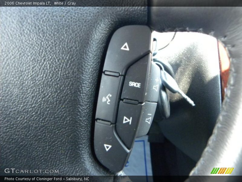 White / Gray 2006 Chevrolet Impala LT