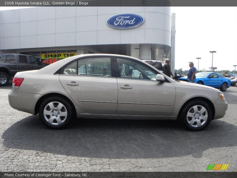 Golden Beige / Beige 2008 Hyundai Sonata GLS