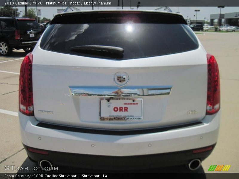 Platinum Ice Tricoat / Ebony/Titanium 2010 Cadillac SRX V6