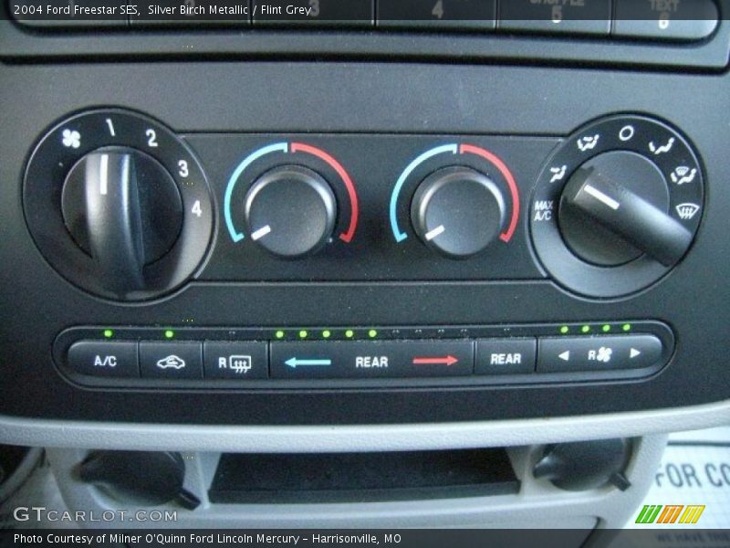 Silver Birch Metallic / Flint Grey 2004 Ford Freestar SES