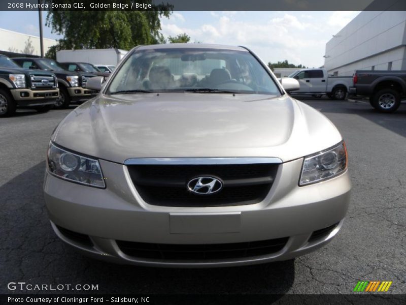 Golden Beige / Beige 2008 Hyundai Sonata GLS