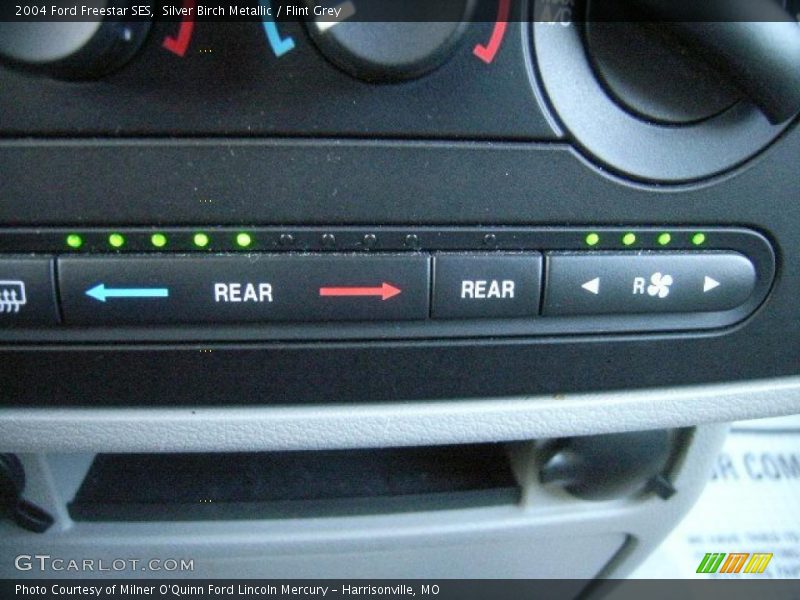 Silver Birch Metallic / Flint Grey 2004 Ford Freestar SES