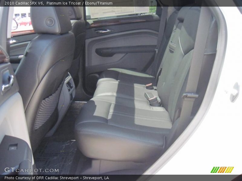 Platinum Ice Tricoat / Ebony/Titanium 2010 Cadillac SRX V6
