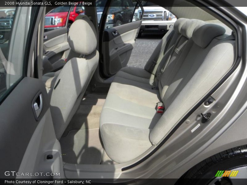 Golden Beige / Beige 2008 Hyundai Sonata GLS