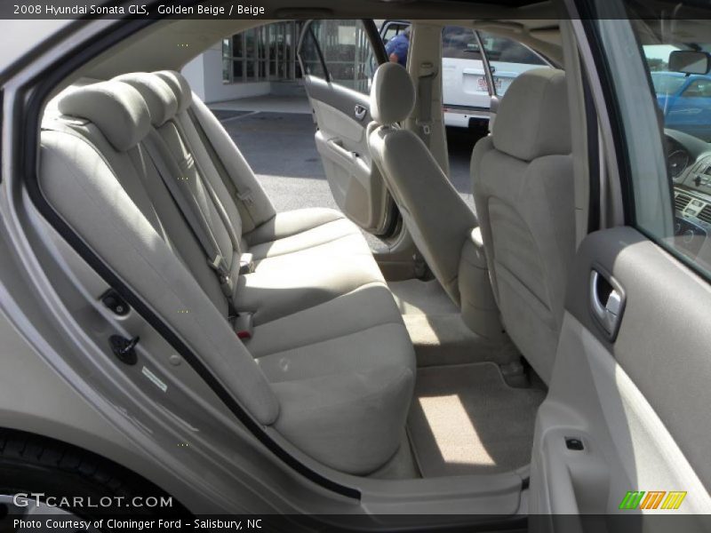 Golden Beige / Beige 2008 Hyundai Sonata GLS