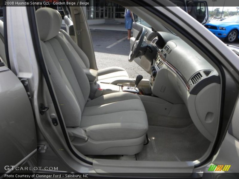 Golden Beige / Beige 2008 Hyundai Sonata GLS
