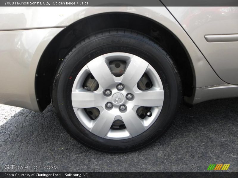 Golden Beige / Beige 2008 Hyundai Sonata GLS