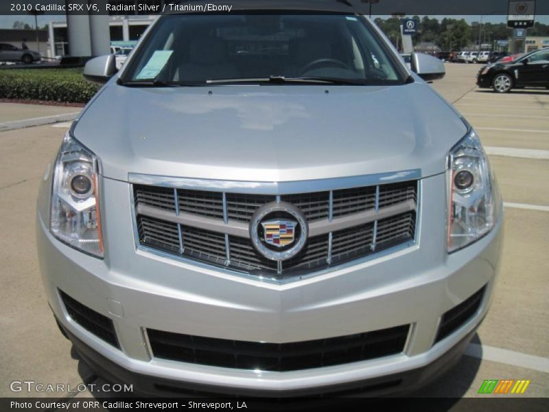 Radiant Silver / Titanium/Ebony 2010 Cadillac SRX V6