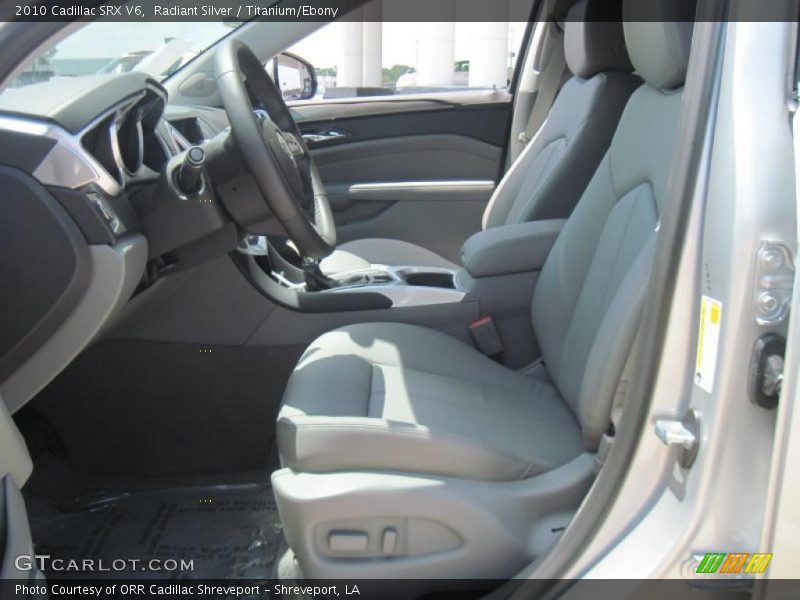 Radiant Silver / Titanium/Ebony 2010 Cadillac SRX V6