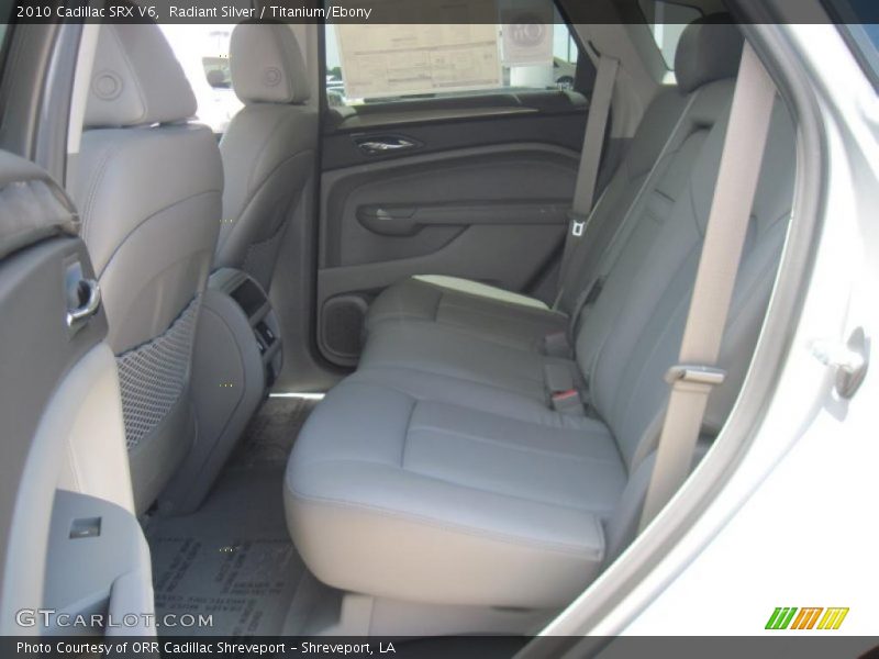 Radiant Silver / Titanium/Ebony 2010 Cadillac SRX V6