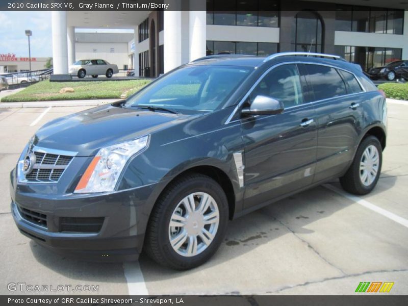 Gray Flannel / Titanium/Ebony 2010 Cadillac SRX V6