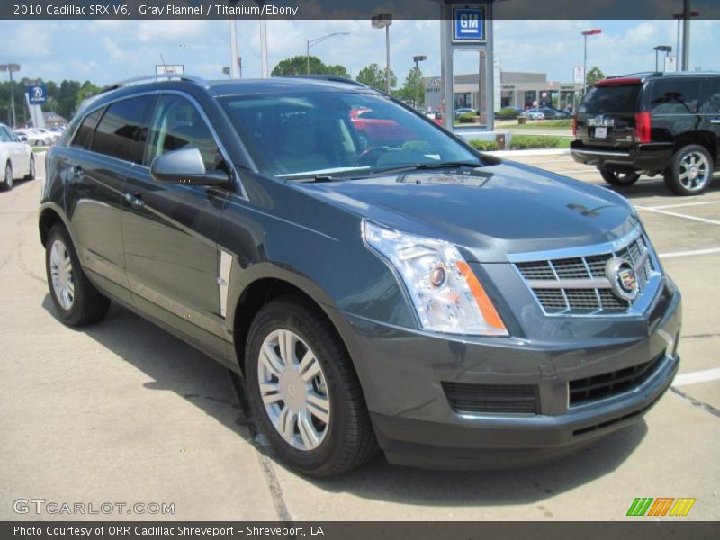 Gray Flannel / Titanium/Ebony 2010 Cadillac SRX V6