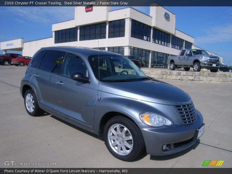 Steel Silver Metallic / Pastel Slate Gray 2009 Chrysler PT Cruiser Touring