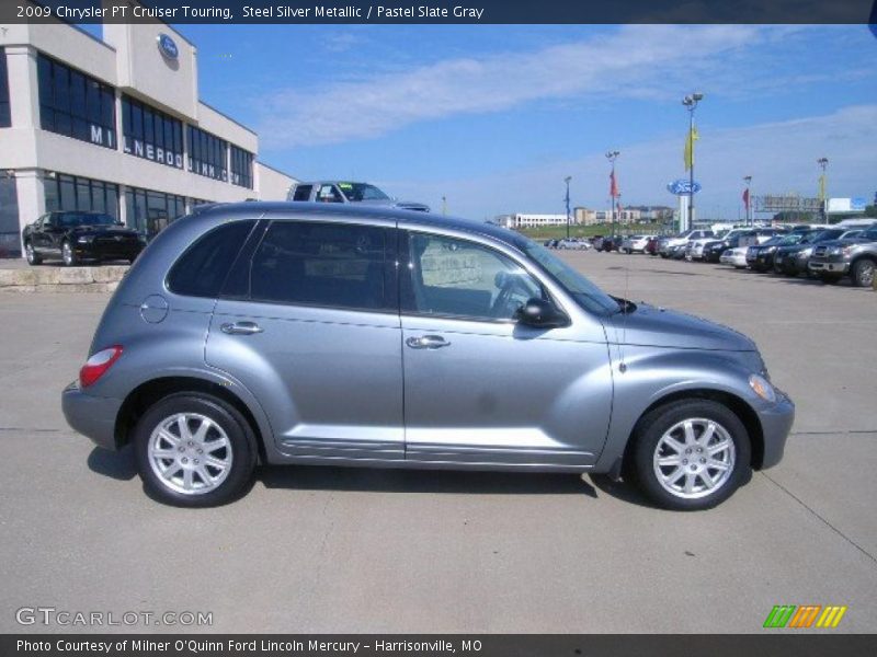 Steel Silver Metallic / Pastel Slate Gray 2009 Chrysler PT Cruiser Touring