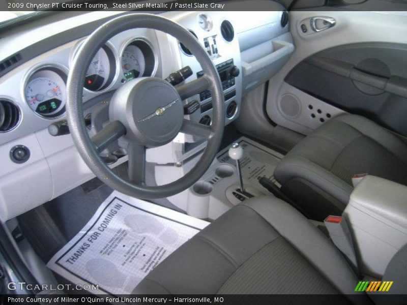 Steel Silver Metallic / Pastel Slate Gray 2009 Chrysler PT Cruiser Touring