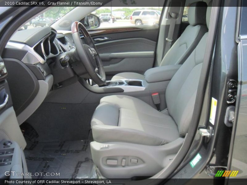 Gray Flannel / Titanium/Ebony 2010 Cadillac SRX V6
