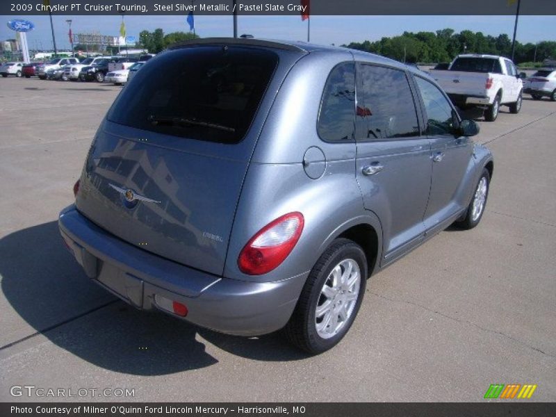 Steel Silver Metallic / Pastel Slate Gray 2009 Chrysler PT Cruiser Touring