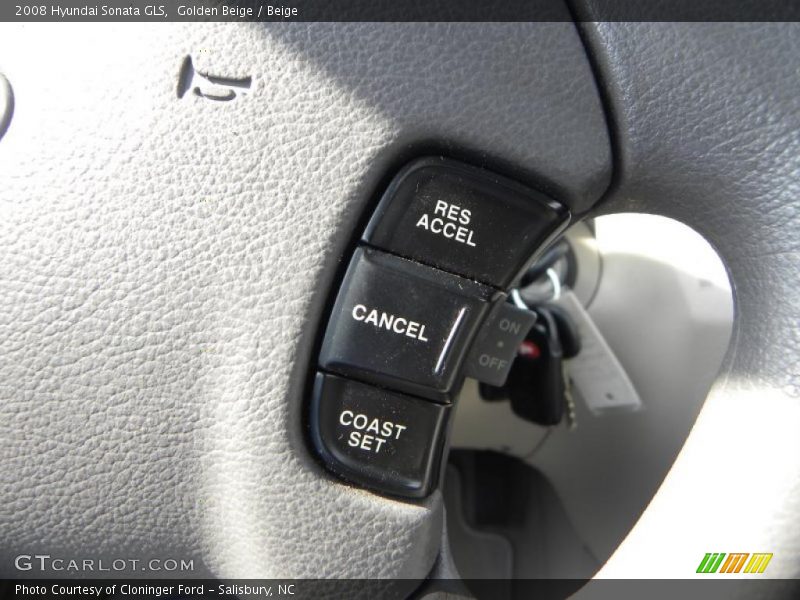 Golden Beige / Beige 2008 Hyundai Sonata GLS