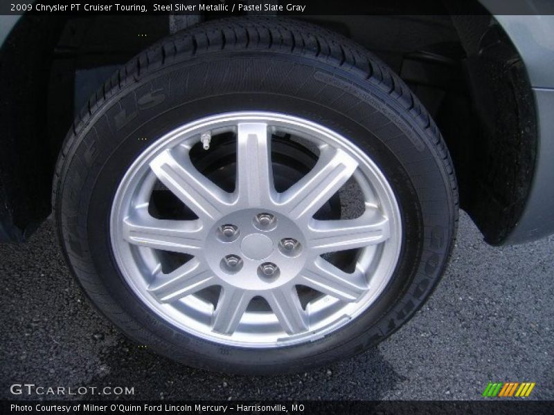 Steel Silver Metallic / Pastel Slate Gray 2009 Chrysler PT Cruiser Touring