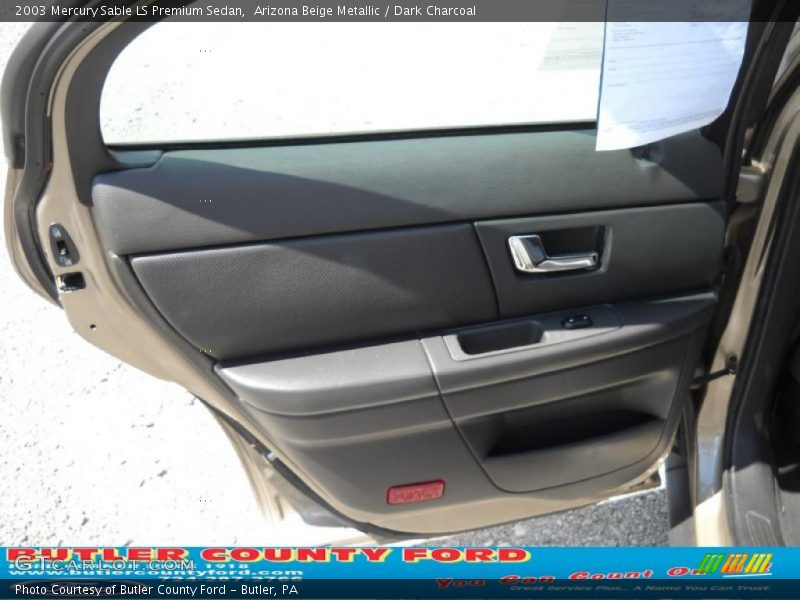 Arizona Beige Metallic / Dark Charcoal 2003 Mercury Sable LS Premium Sedan