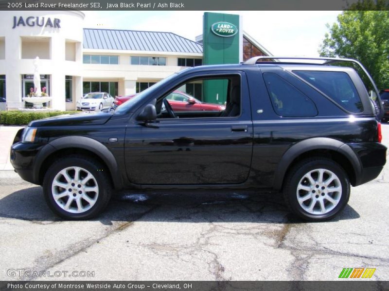 Java Black Pearl / Ash Black 2005 Land Rover Freelander SE3