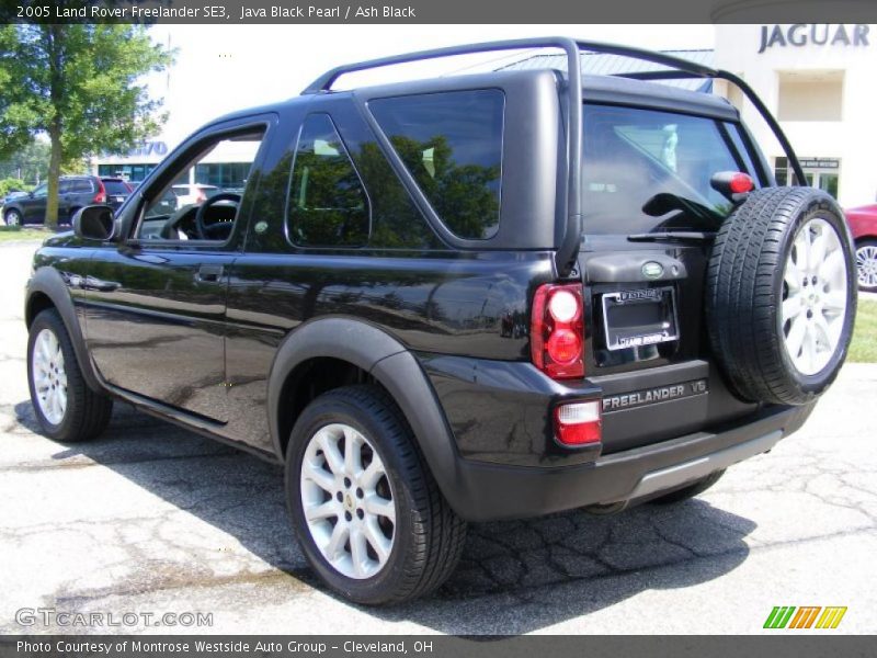 Java Black Pearl / Ash Black 2005 Land Rover Freelander SE3