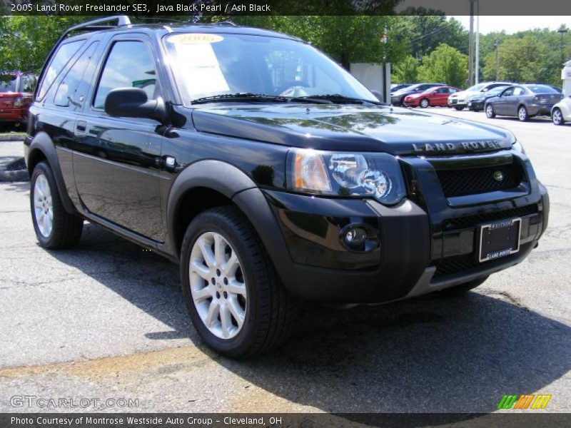 Java Black Pearl / Ash Black 2005 Land Rover Freelander SE3