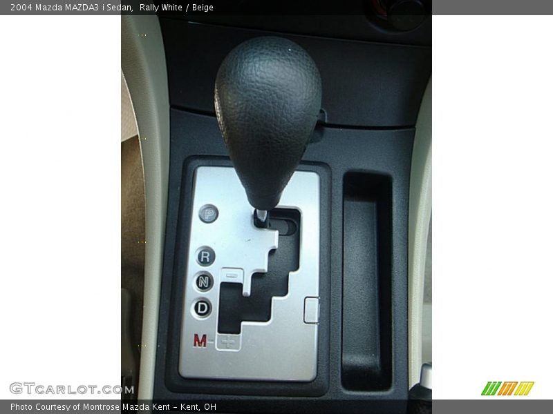 Rally White / Beige 2004 Mazda MAZDA3 i Sedan