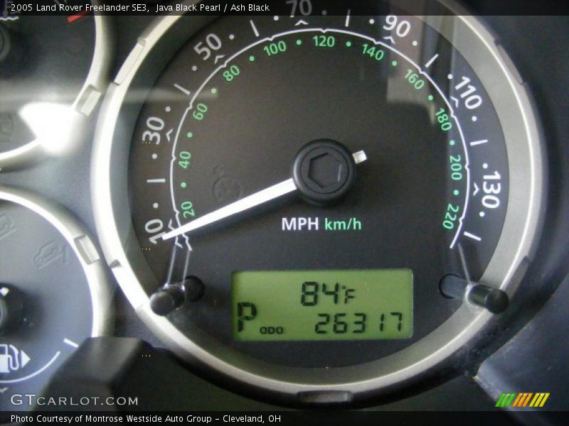 Java Black Pearl / Ash Black 2005 Land Rover Freelander SE3