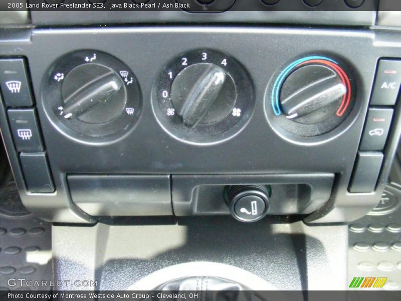 Java Black Pearl / Ash Black 2005 Land Rover Freelander SE3