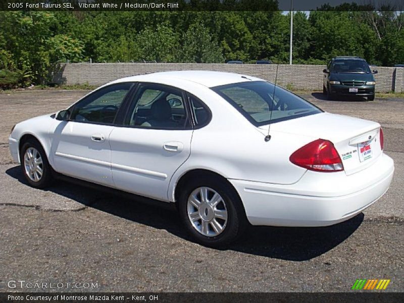 Vibrant White / Medium/Dark Flint 2005 Ford Taurus SEL