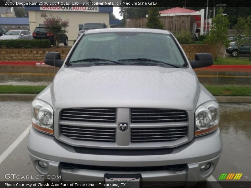 Bright Silver Metallic / Medium Slate Gray 2006 Dodge Ram 2500 Sport Quad Cab