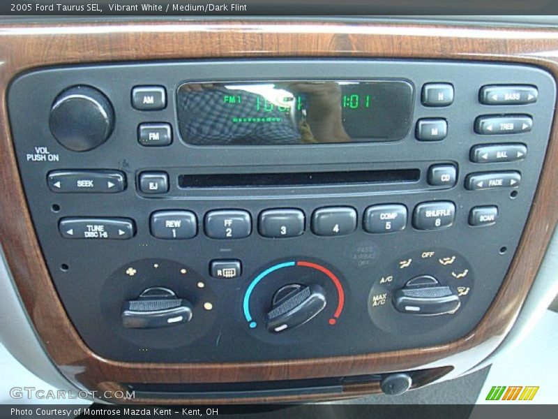 Vibrant White / Medium/Dark Flint 2005 Ford Taurus SEL