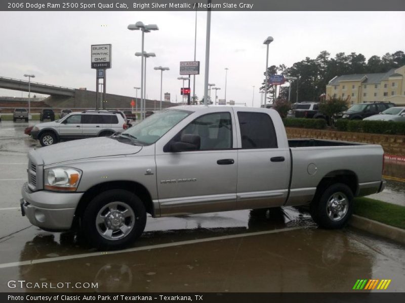 Bright Silver Metallic / Medium Slate Gray 2006 Dodge Ram 2500 Sport Quad Cab