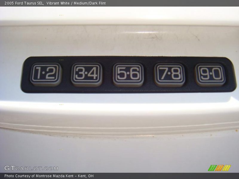 Vibrant White / Medium/Dark Flint 2005 Ford Taurus SEL